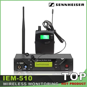 전문 IEM 510 인이어 디지털 무선 모니터링 시스템, DJ 가라오케 무대 공연 마이크용, 1 채널