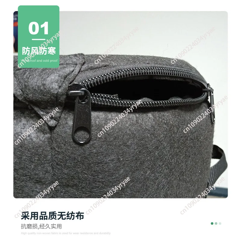 Cross-border garden deciduous trash can non-woven compost bag probiotic fermentation bucket portable gardening