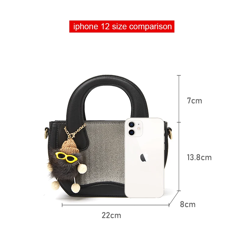 FOXER Brand Design Female PU Leather Small Handbag Lady Shiny Luxury Shoulder Crossbody Bag Women Fashion Present Messenger Bags