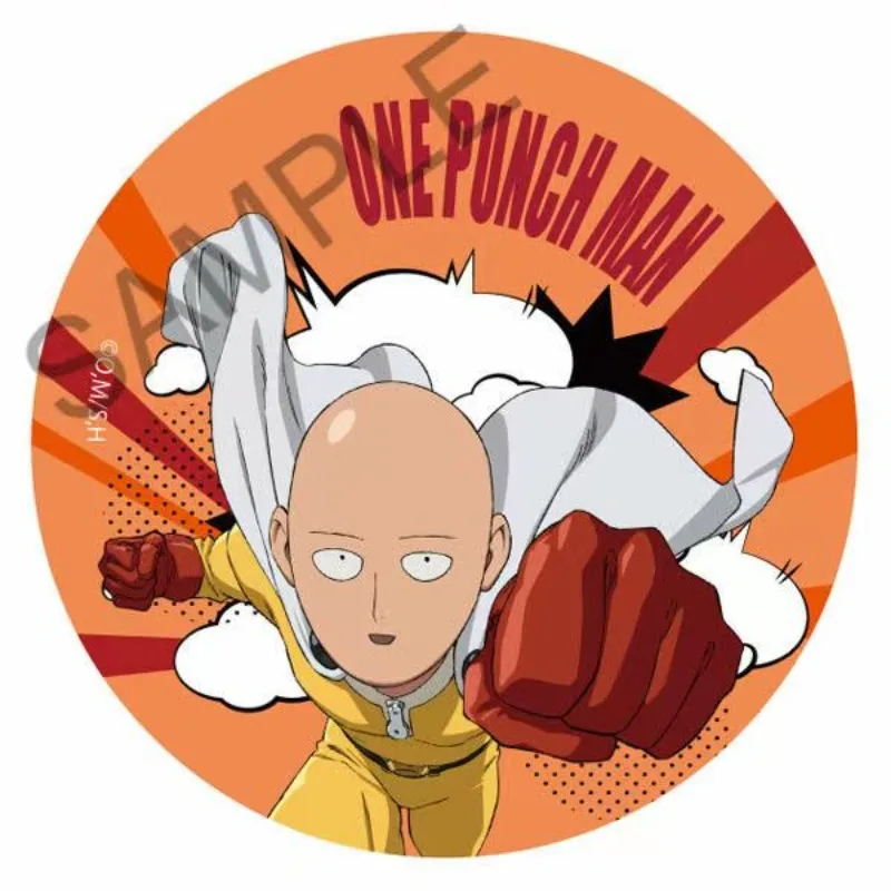 One-Punch Man Garou Saitama Genos BLAST Tatsumaki Emblema Criativo de alta qualidade Anime Cartoon Print Estudante Acessório Broche Presente