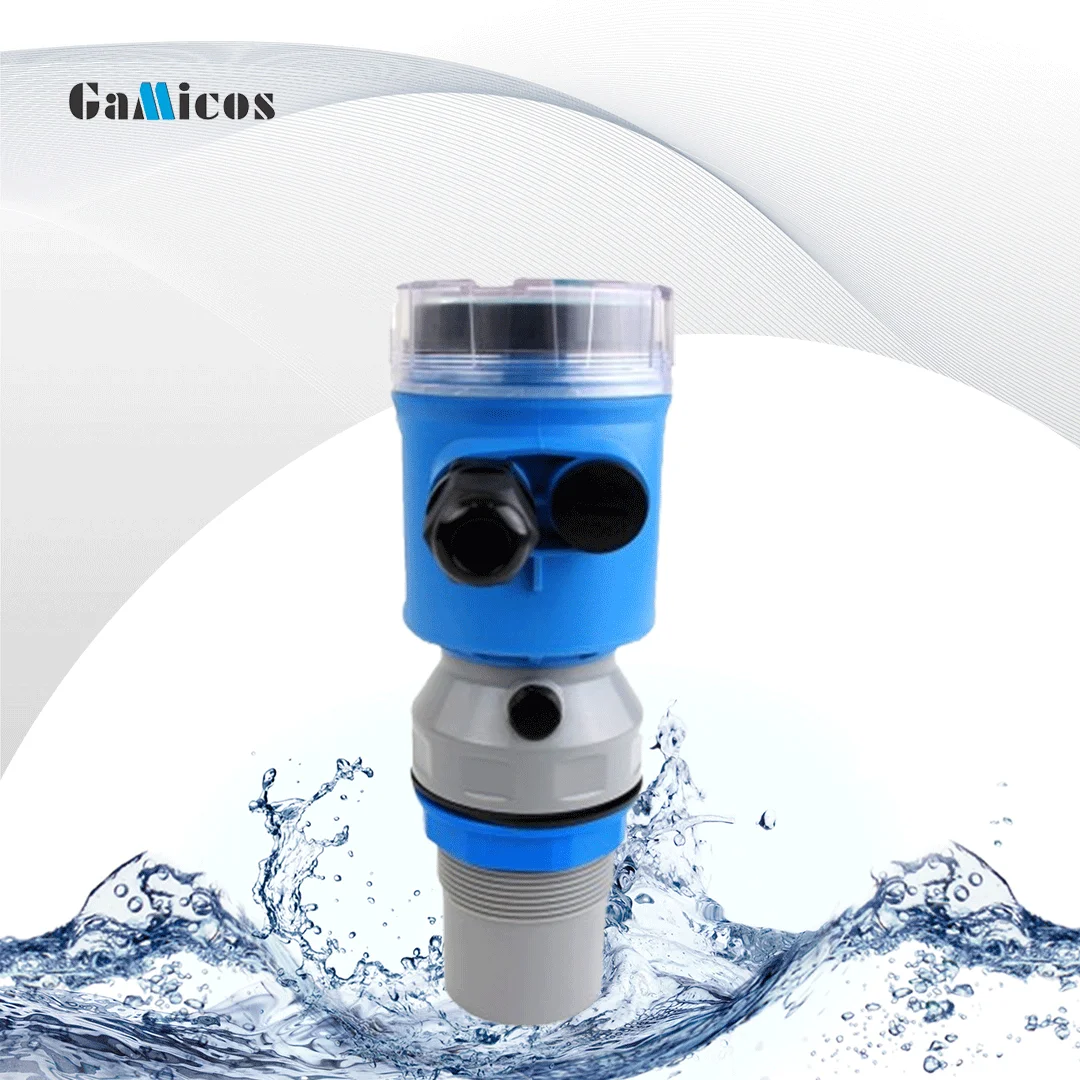 GUT801 Integrated Smart Explosion Proof 4-20ma Water Liquid Ultrasonic Level Transmitter
