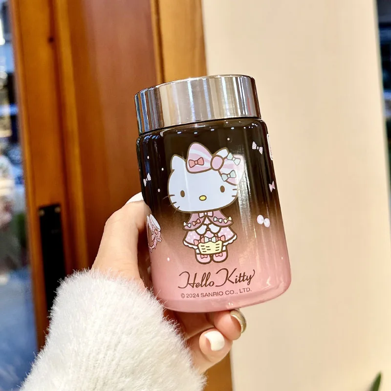 MINISO Sanrio Mini Pocket Cup 316 Stainless Steel Insulated Cup Portable Cup Children\'s Portable Cup Outdoor Camping Drinkware