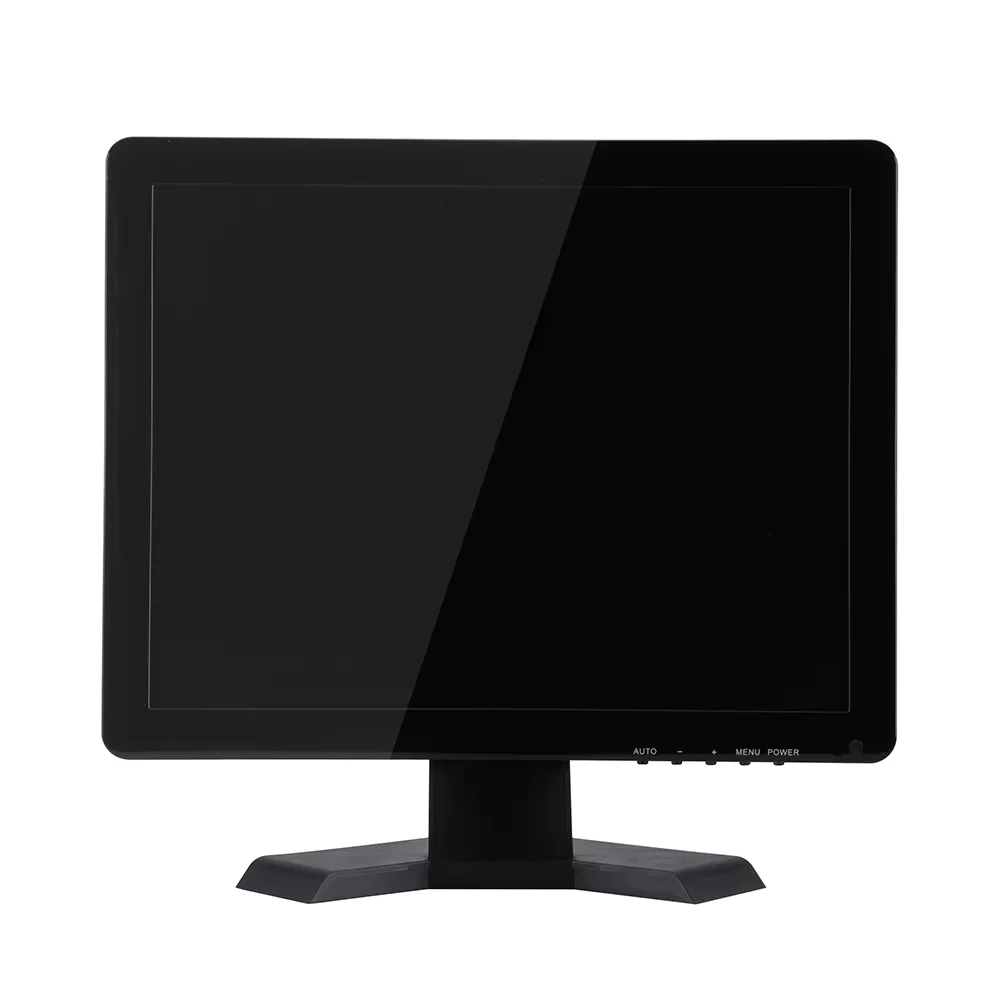 

15 Inch QUAD Display screen CCTV TFT-LED Monitor with Metal Shell & 4 BNC/VGA for PC & Multimedia & Donitor Display & Microscope