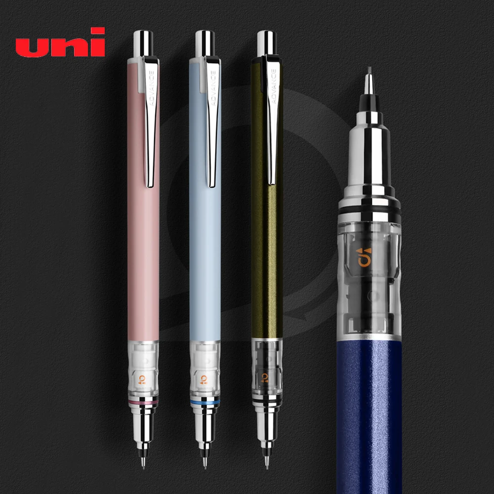 UNI Mechanical Pencil M5-559 2x Speed Lead Core Rotation 0.5mm 450T KuruToga Lead Core Automatic Rotation Student Exam Drawing
