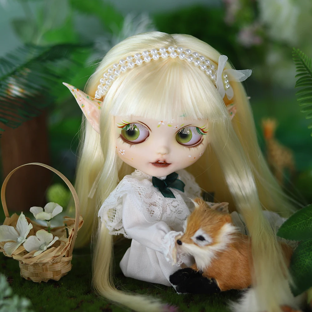 ICY DBS Blyth Pop 1/6 Joint 30 cm Handgeschilderde Set Elf Oor Set Pop BJD Speelgoed Mode Cadeau