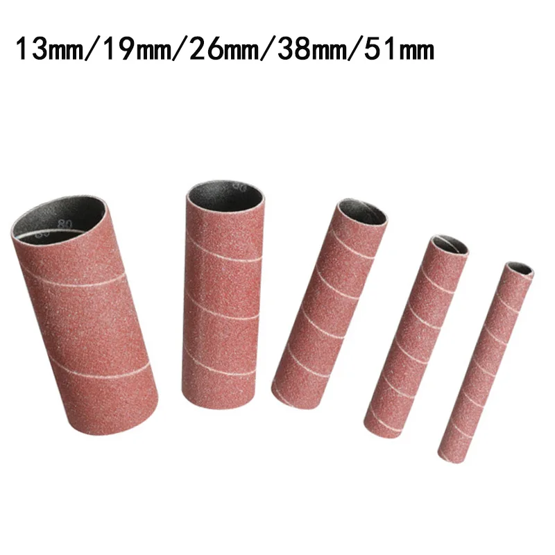ปลอกกระดาษทราย80/150/240เม็ดอลูมิเนียมสำหรับโลหะพลาสติกไม้ขัดไม้กลองขัดเครื่องมือขัด