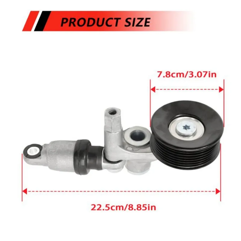 

For Honda Accord 2013-2017 For Acura TLX 2015-2020 Drive Belt Tensioner Kit 90K39339 K070566 For CR-V CRV 2017-2019 L4 2.4L