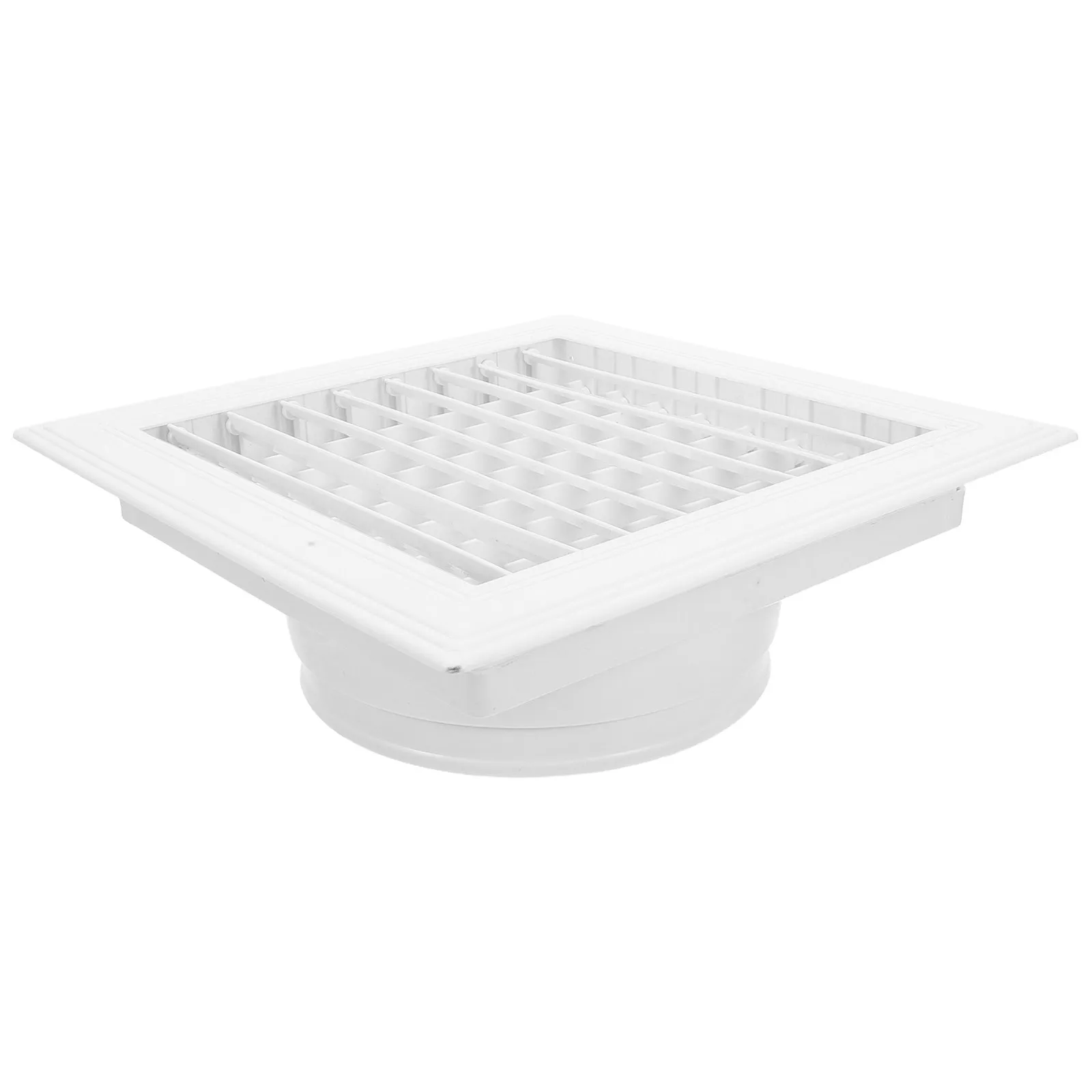 Square AC Vent Cover ABS Grille for Central Air Dual Louver Airflow Control & Noise Reduction – Home Office