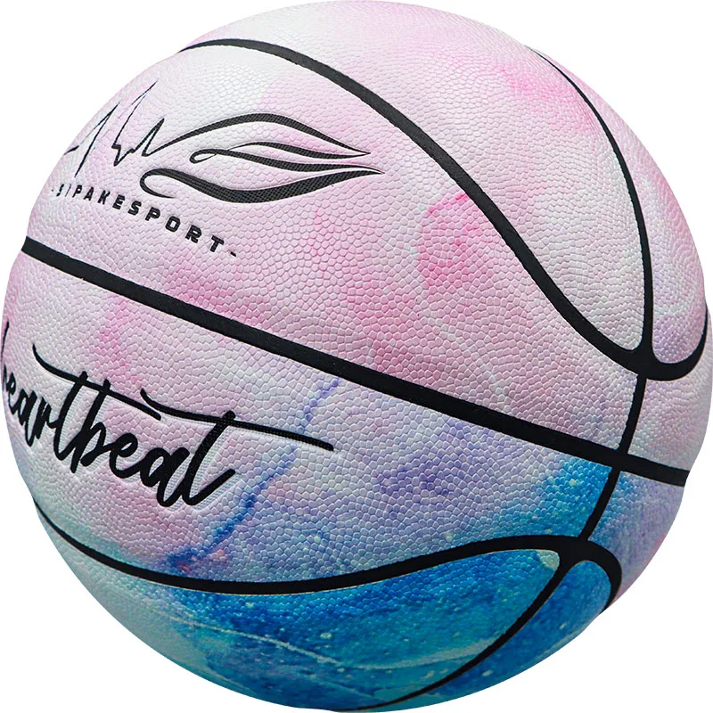 SIPAKE 농구 사이즈 7 청소년 소녀 내마모성 부드러운 가죽 미끄럼 방지, 실내 및 실외 표준 경기 농구