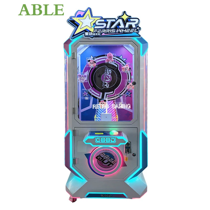 

Ferris Wheel Crane Claw Doll Vending Arcade Prize Machine Game Reward Kit - Full Gift Machine Parts DIY Coin Operated Set