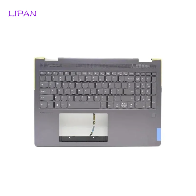 L New for Lenovo Yoga 7 16irl8 upper case palmrest keyboard cover bezel 5cb1l31865