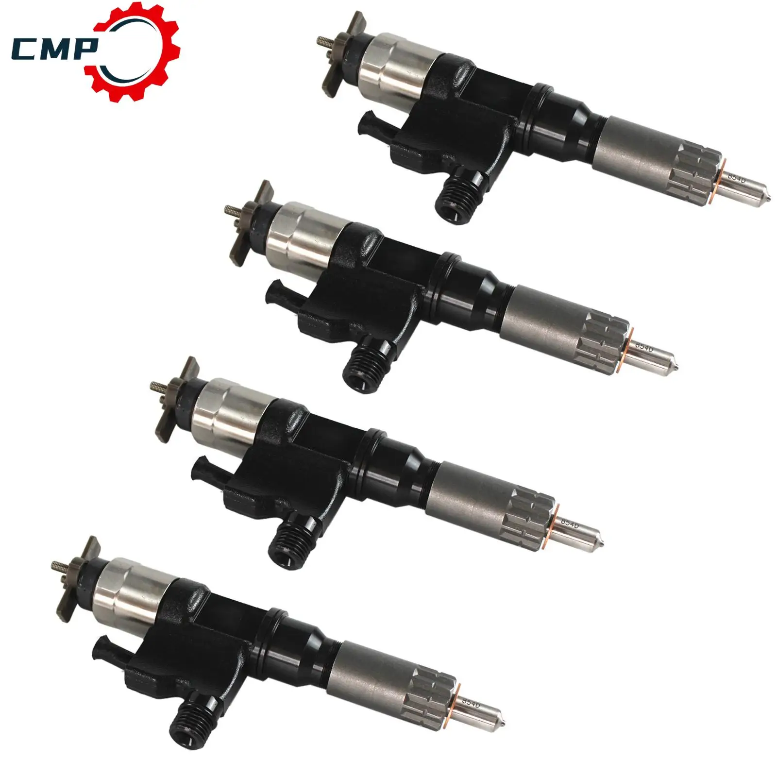 

4Pcs Fuel Injector 095000-5471 973297035 8-98151837-0 086547479165 For 2001-2007 Isuzu NPR NPR-HD 4HK1 Diesel Engine Fuel Parts