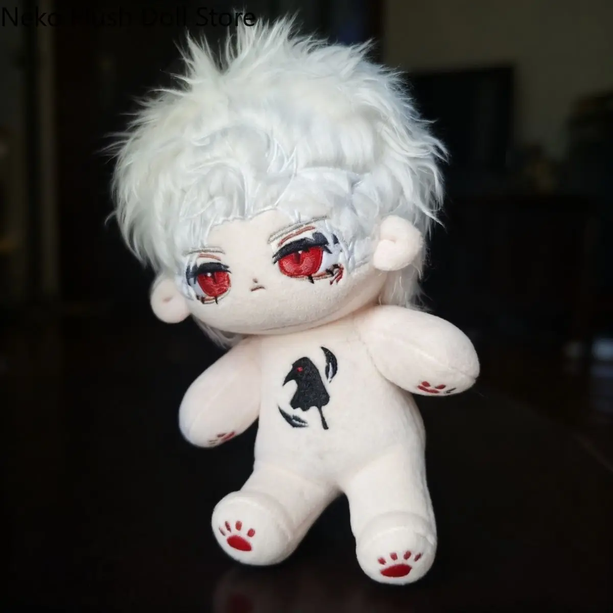 

Love and Deepspace Sylus Game 20cm Cute Soft Plush Stuffed Doll Body Cosplay Cartoon Dress Up Toy Figures Dolls Gift