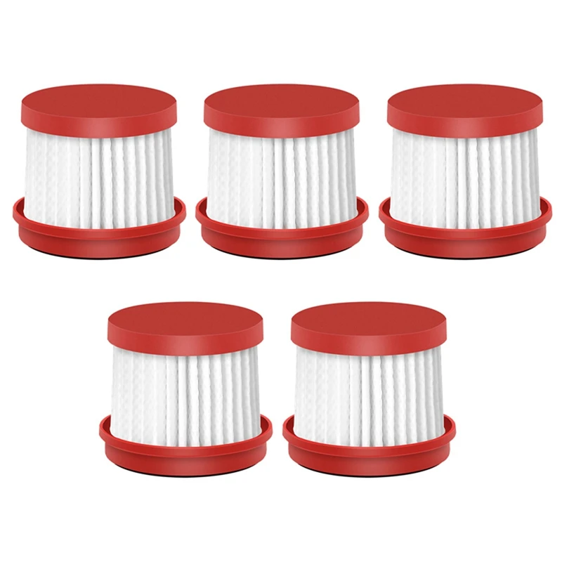 15Pcs Replacement HEPA Filters For Deerma Mite Removal Instrument Vacuum Cleaner CM1300/CM1900 Accessories