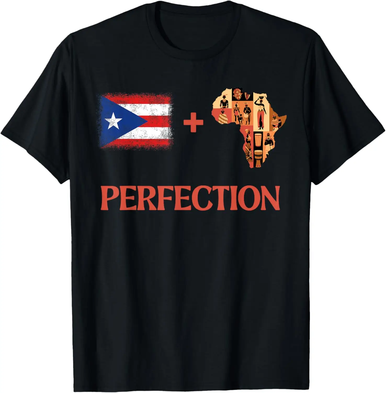 รุ่นล่าสุดสำหรับผู้ชายและผู้หญิง - แอฟโฟร ลาติน อเมริกัน - เสื้อยืดโบริคัว ลาติน แอฟริกัน และเปอร์โตริโก