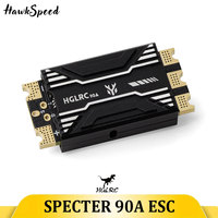 HGLRC SPECTER 90A ESC Dual MOS Support BL32 ESC Telemetry 2-8S for Movie-level X8, X4, and XCLASS RC FPV Drone