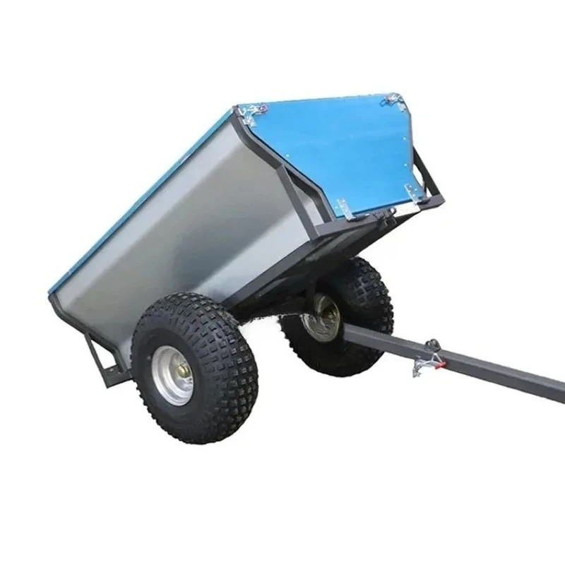Applicable to Factory Hot Sale ATV Trailer ATV Log Trailer 4Wd ATV Garden Timber Trailer