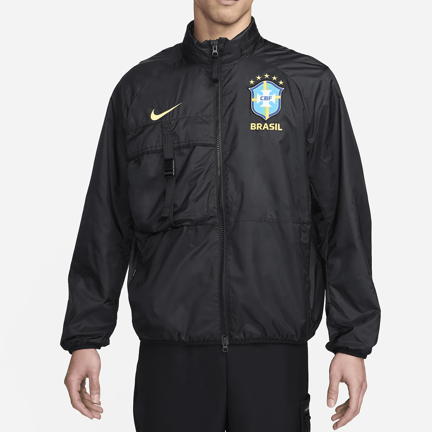Nike genuine New Season Men's Zipper Loose Sports Football Jacket FZ8359-010