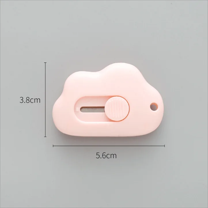 Cute Mini Portable Small Utility Knife Express Carton Opener Tool Opening Knife Stainless Steel Cutting Blade