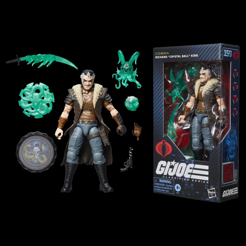 

В наличии Marvel Legends Gijoe Richard Crystal Balls King 6-дюймовая фигурка, украшение для рабочего стола, модель игрушки, подарок для мальчика