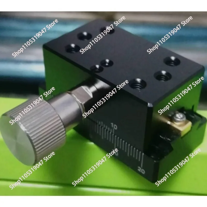 X-axis displacement platform long stroke LWX40 slider gear rack manual fine adjustment small precision dovetail groove slide
