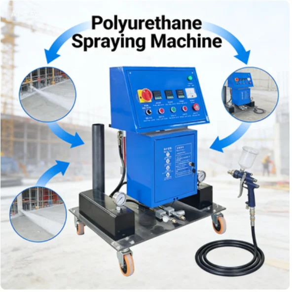 

YG Customized High Pressure Portable Pu Foam Spray Polyurethane Insulation Machine Isocyanate Polyols MDI Raw Material Spray Foa