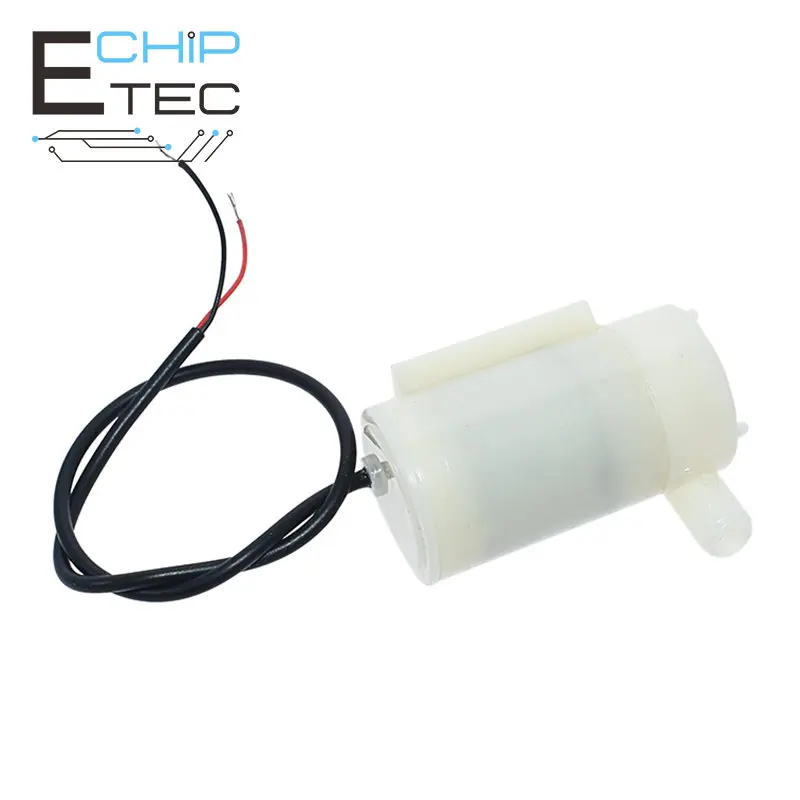 

Mute Mini Micro Submersible Pump Motor Water Pumps DC 3-5V 70-120L / H Water Pump