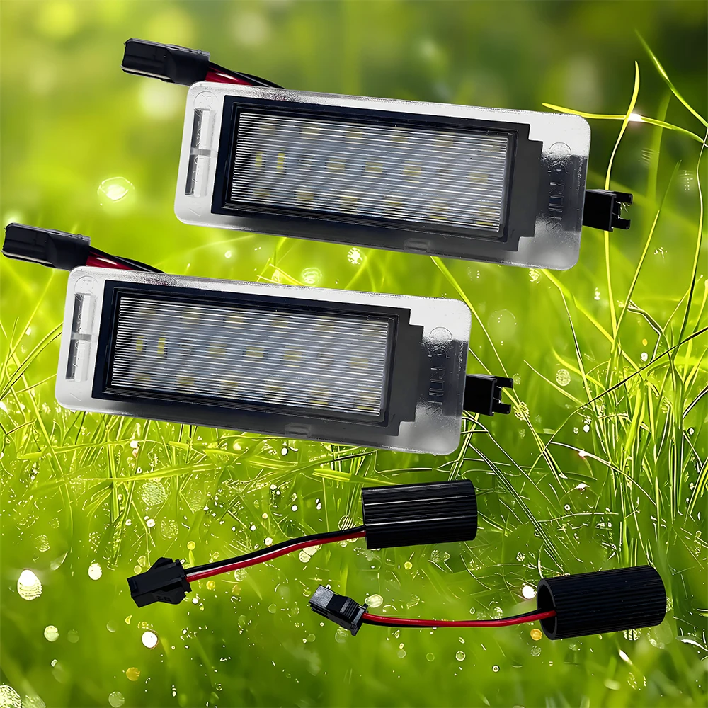 1 زوج LED رقم الترخيص لوحة ضوء الجمعية لأوبل موكا X إنسيجنيا 2009-2017 الرياضة بجولة كاديلاك CTS 2011-2018