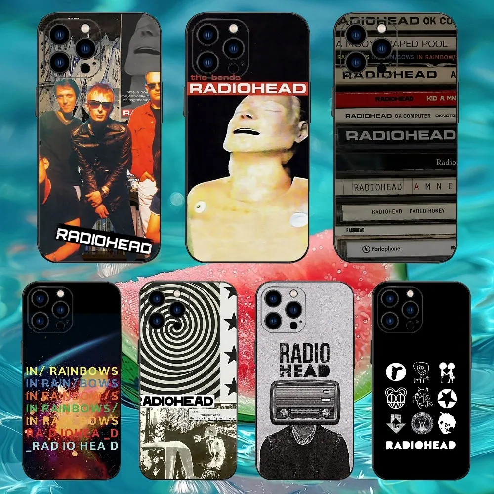 

Radiohead Rock Band Phone Case For Iphone 15 11 13 14 Pro Max 7 8 Plus X Xr Xs Max Se2020 12mini Cover Case