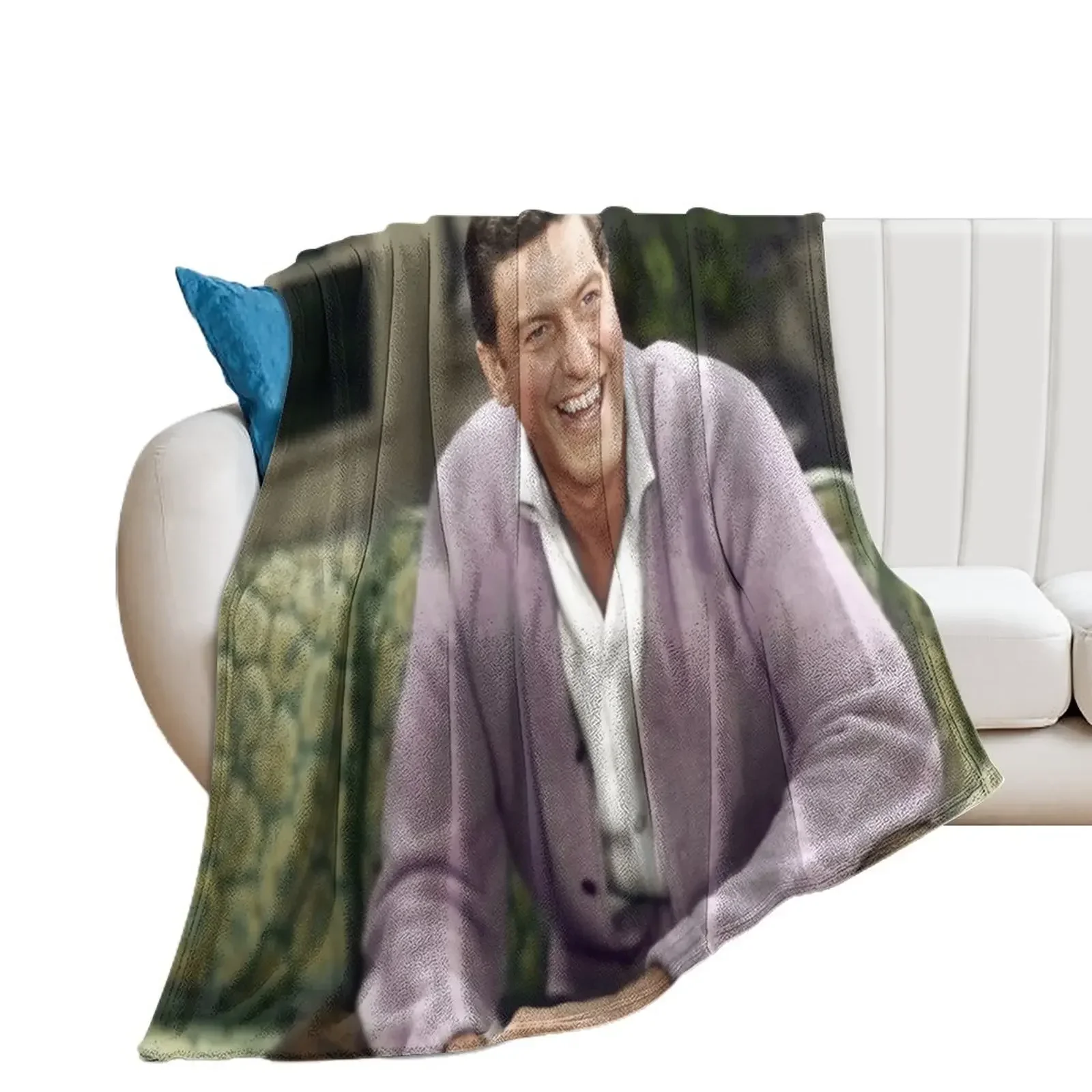 Dick V D in colour Throw Blanket valentine gift ideas Luxury St Blankets