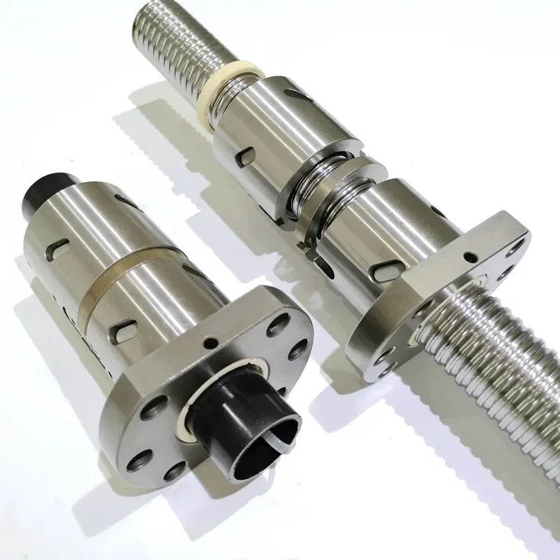 YIDI High Precision Linear Ball Spline Shaft Bearing Steel Rolled Thread Ball Screw CNC Machining C7/C5/C3 Precision Long