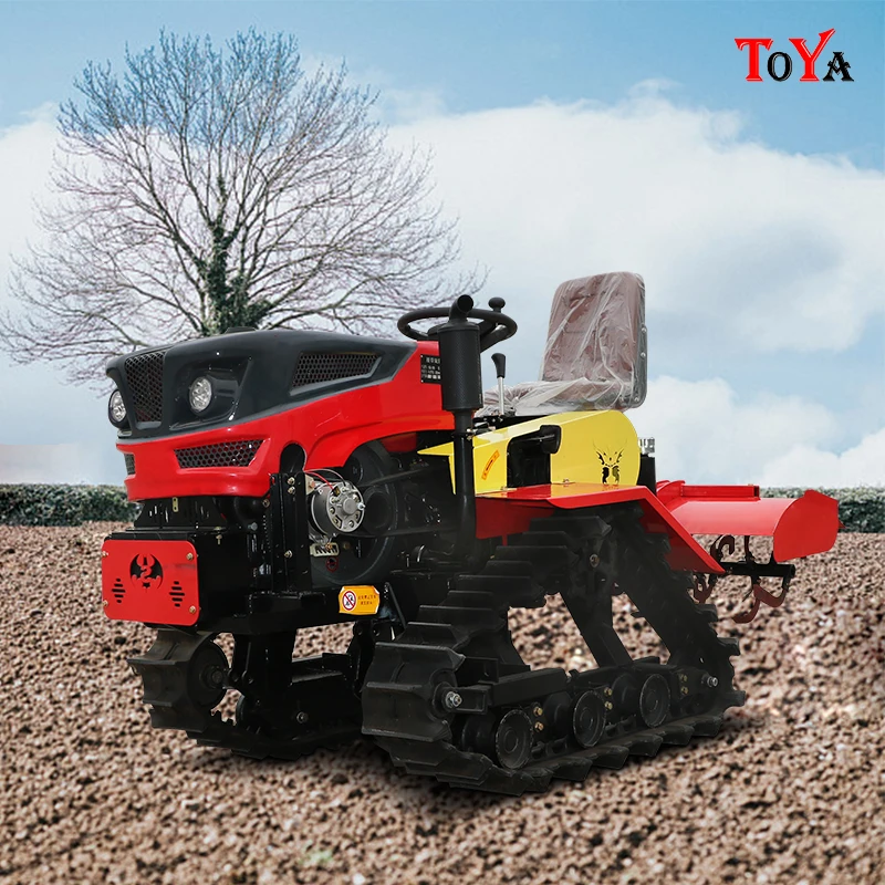 Crop residues returning back to the field Shattered soil field management mounted a variety of plough tillage harrow customized