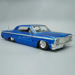 1:24 Diecast Car Model Toy 1964 Chevy Impala Miniature Vehicle Replica Collector Edition