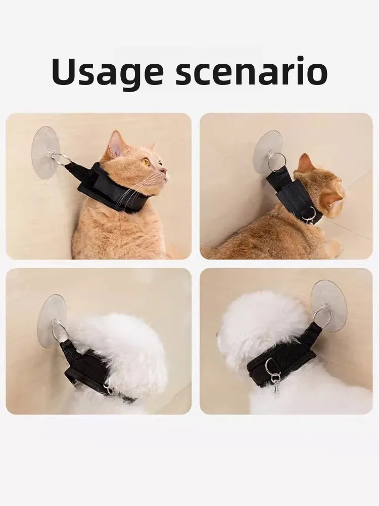 ZHAYA Pet Grooming Restraint Bag Anti Escape Bite Scratch Nail Trimming Cat Dog Rabbit Bath Fixation Helper Safety Secure Wrap