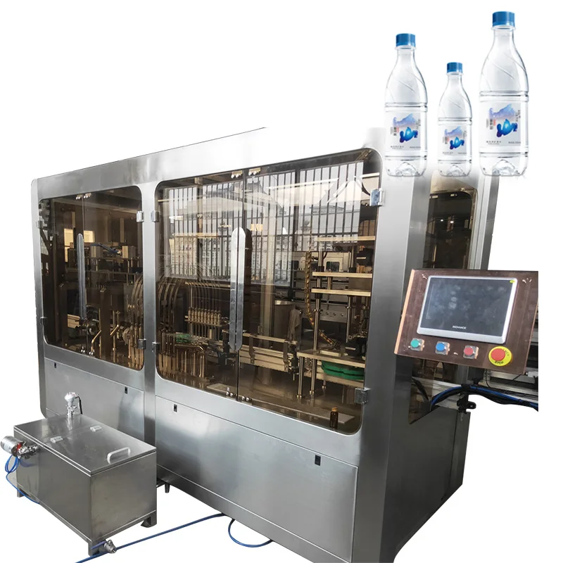 Linea di Produzione Completa e Automatica per Acqua in Bottiglia di Plastica, 5000BPH, per Acqua Minerale Pura