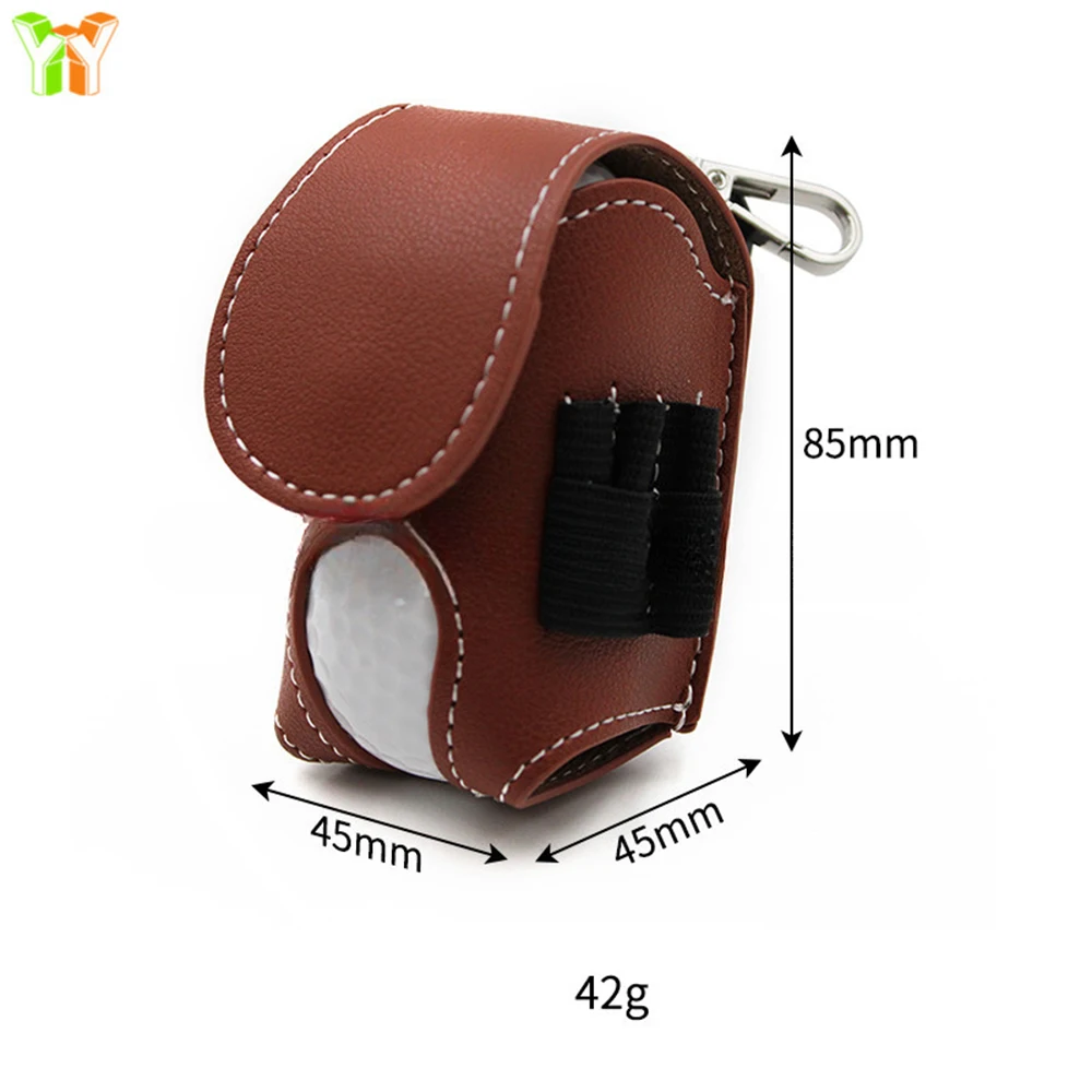 في الهواء الطلق كرة جولف حقيبة الخصر شنقا ممارسة الغولف الكرة حقيبة صغيرة ملونة جولف تخزين الكرة كم حزمة مراوح