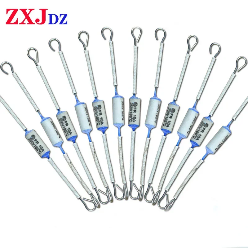 5pcs 185 ℃ 15A 250V rice cooker temperature insurance rice cooker fuse