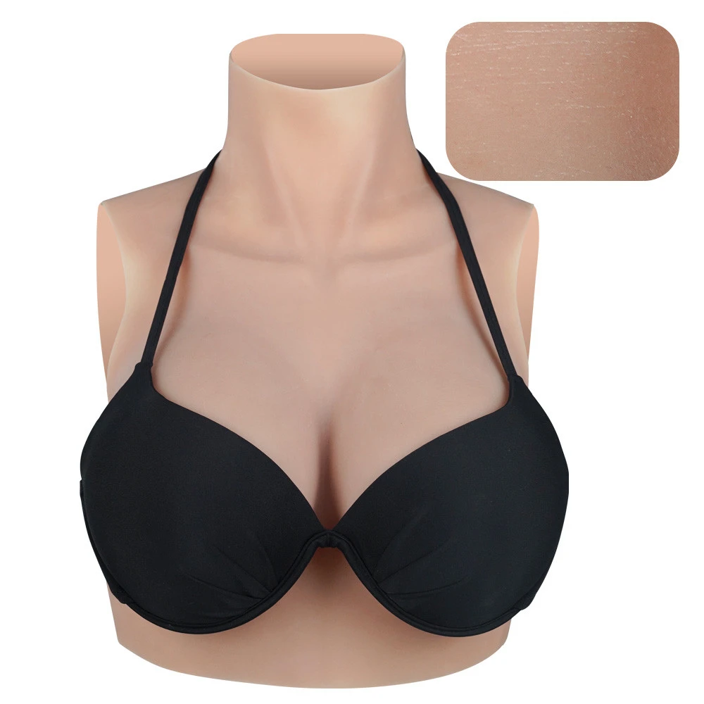 

BIG SALE Realistic Silicone Breast Forms 1:1Texture Fake Tits Boobs for Sissy Crossdressers Transgender Drag Queen Cosplay