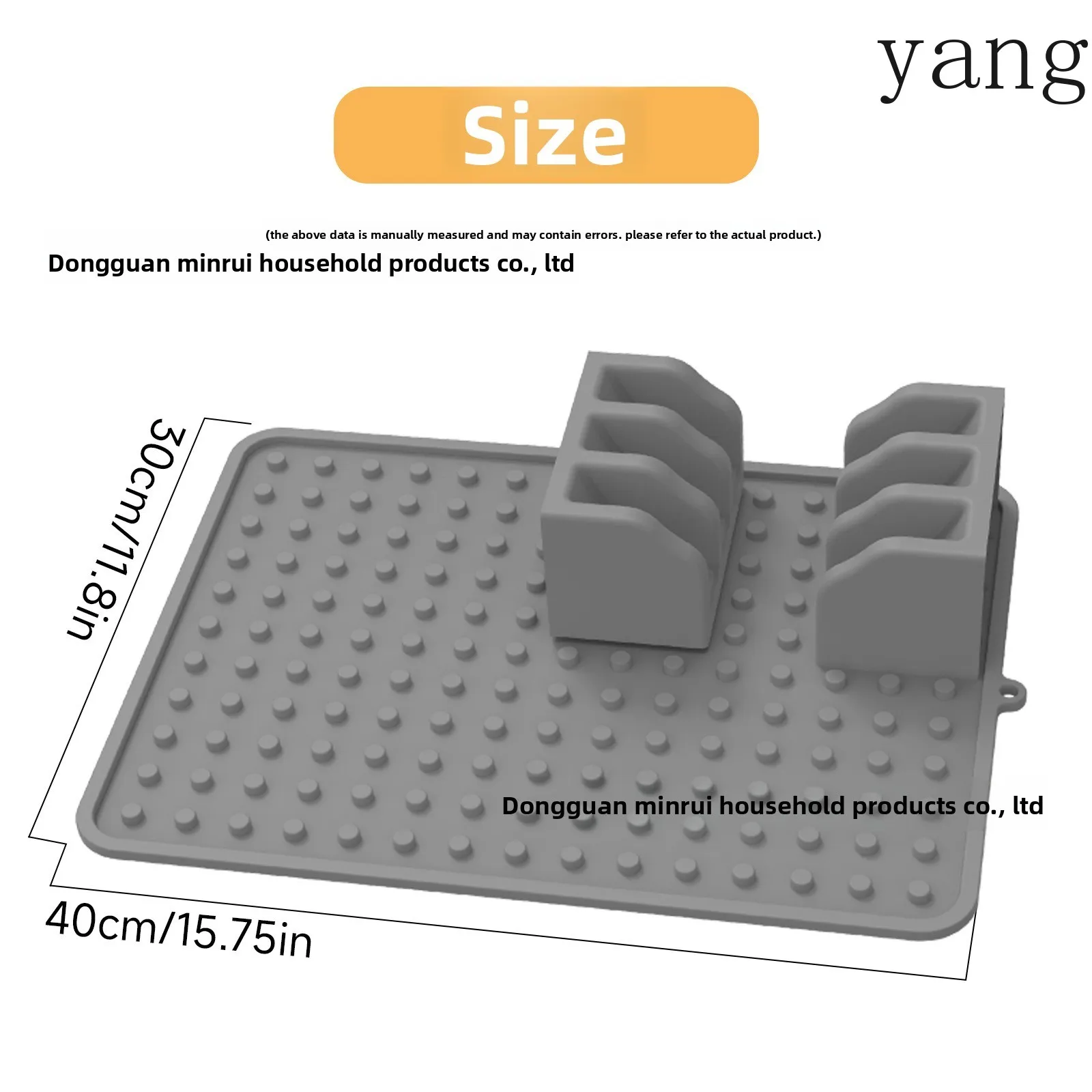 LMM silicone new kitchen can be freely spliced drain dishes storage rack household