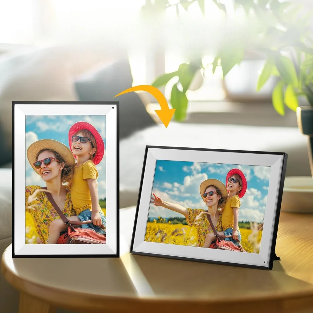 Frame WiFi Digital Photo Frame 32GB Storage Space, IPS High-definition Touch Screen Intelligent Digital Photo Frame