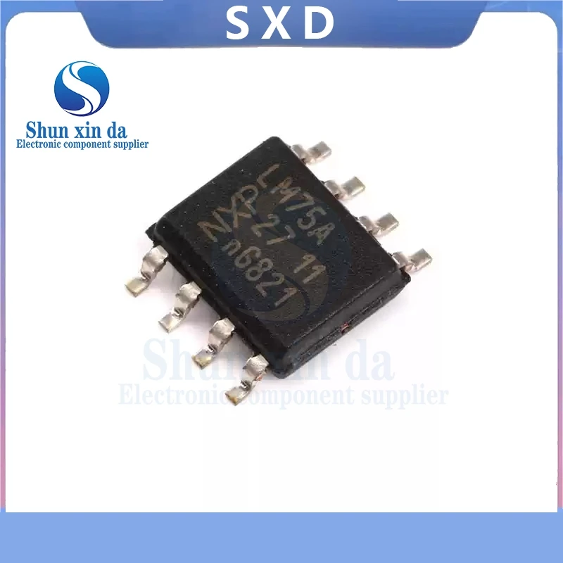 10 PZ LM75AD LM75A LM75 SOP-8 SMD Sensore di temperatura digitale e IC watchdog termico