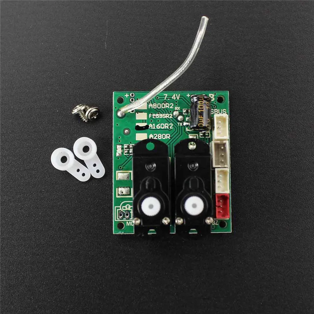 

Receiver Board Remote Control Aircraft Fixed Wing Glider Circuit Board for Wltoys XK A160.0013.002 Accessories