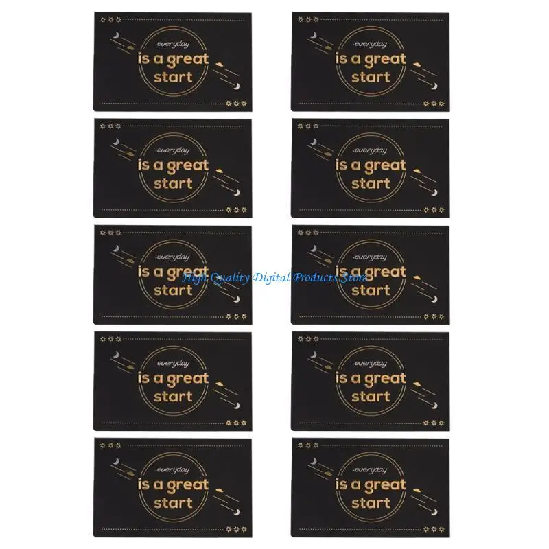 بطاقات شكر فارغة من U2JE مع مغلفات وملصقات لحفلات الزفاف التجارية #3