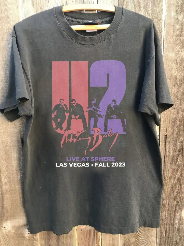 U2 Las Vegas Tshirt ,U2 Ultraviolet Sphere 2023 Tour Unisex Tshirt Gift KH3569