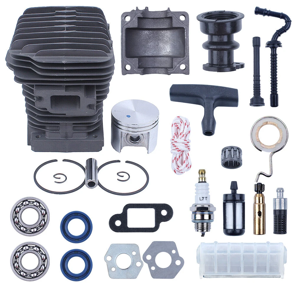 Imagem -06 - Kit Cilindro Pistão para Substituição de Motosserra Cylinder Piston 023 025 Ms230 Ms250 42.5 mm 1123 020 1209 Novidade