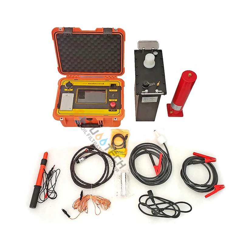 80kv Ultra Low Frequency generatore ad alta tensione VLF AC Hipot Tester per generatore di cavi 35KV e sotto tensione