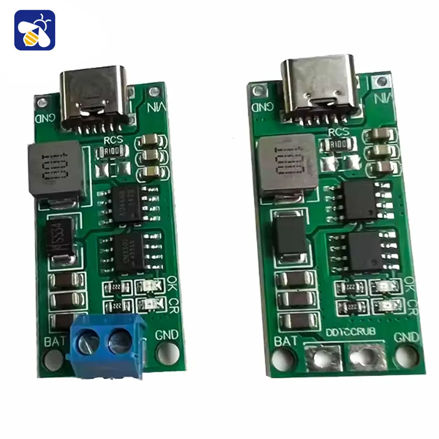 bms3s/4s/2s 18650 Li-ion battery charger over-voltage protection board TypeC USB boost charging board DC3-5V solar charging