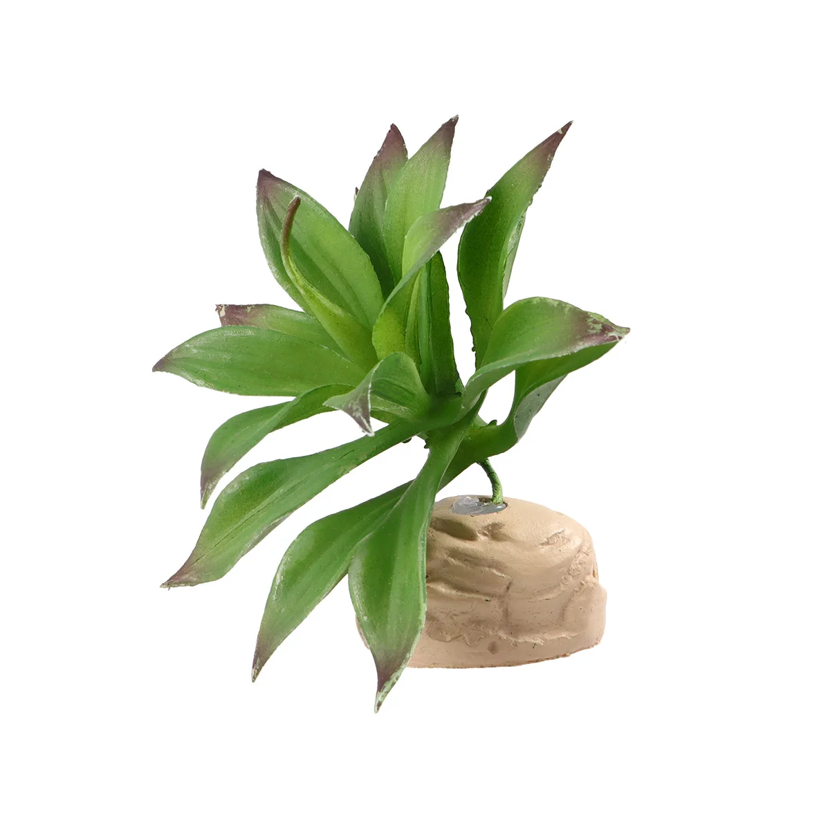 

Artificial Plant Simulation Plant For Terrarium Reptile Tank Decor Home Decoration Fake Green Leaf Pet Supplies