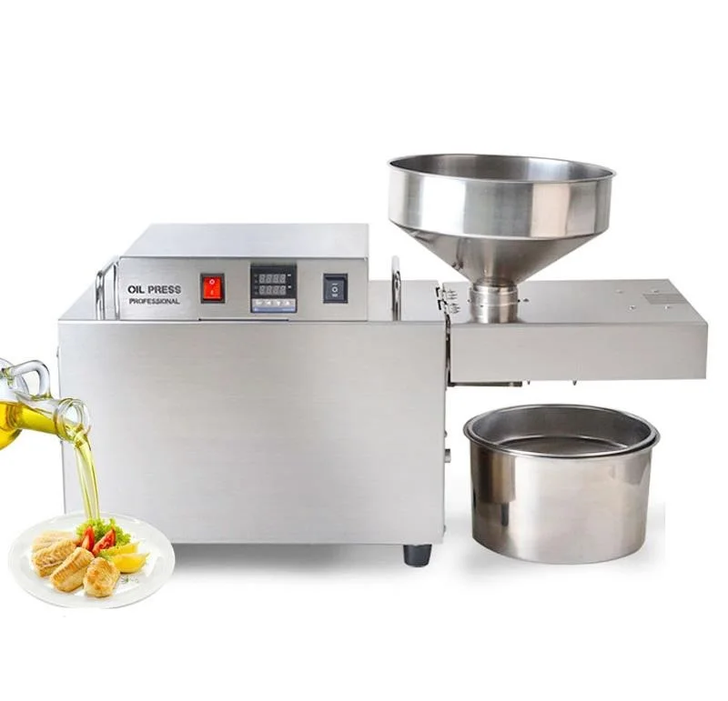 

LT-S10 Hot Sale 10-15kg/h Peanut Sesame Oil Press Equipment Extractor Stainless Steel Sunflower Mustard Oil Press Machine