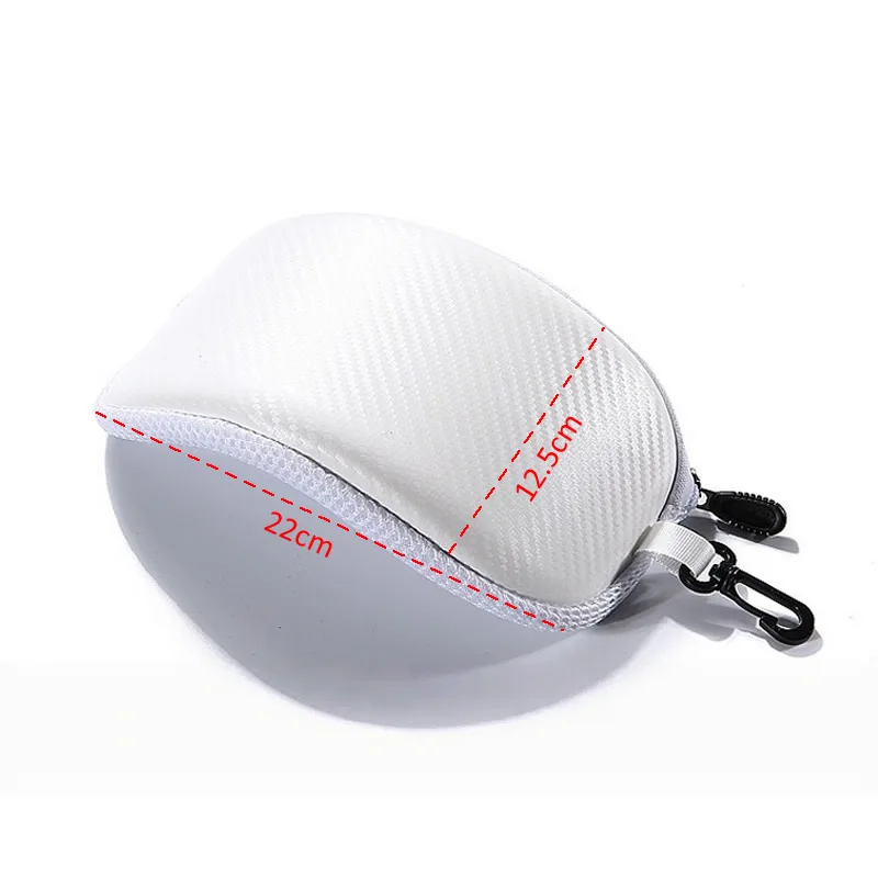 Outdoor Ski Goggles Case Pressure-Resistant Impact-Resistant PU Leather Cycling Goggle Snow Eyewear Protector Zipper Box